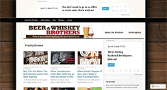 Desktop Screenshot of beerandwhiskeybros.com